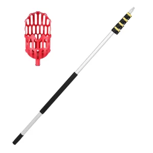 Fruit Picker with Basket Telescoping Apple Picker Telescopic Extension Pole