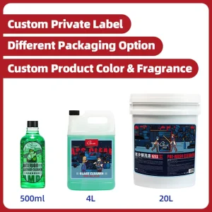 G 66 OEM ODM Custom Car Windshield Washer Fluid Glass Water Repellent Coating Agent for Auto Detailing Streak Free Formula