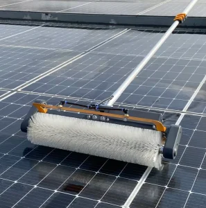GB SPCB 001 Automatic Solar Panel Cleaning Equipment Aluminum Alloy Telescopic Roller Brush Eco Friendly Photovoltaic