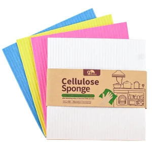 GMsponge Dish Cloths Dry Cellulose Wiping Cloth Absorbent Kitchen Cleaning Sponges& Scouring Pads Kitchen Accessories