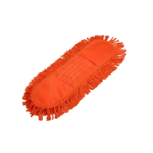 GRS BSCI Factory Customized Flat Dust Cotton Mop with Aluminum Alloy Mop Stick for Easing Cleaning