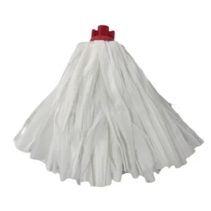 GRS BSCI Wet Mop Head Cut End Microfiber Floor Mop Head With Plastic Head