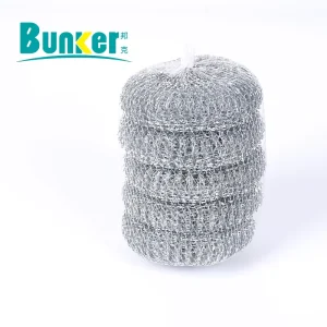 Galvanized Wire Mesh Scrubber Heavy Duty Wire Mesh Scrubber Economical Mesh Sponge