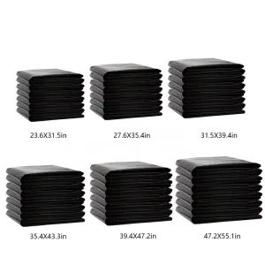 Garbage Bags 100 Liters Heat Resistant Garbage Bags 46 Gallon Refuse Car Trash Can Rubbish Bag