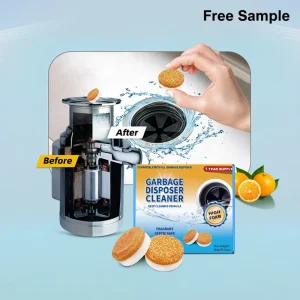 Garbage Disposer Drain Cleaner Kitchen Bathroom Eco Friendly Odor Eliminator Foaming Action Removes Build up Deep Cleans
