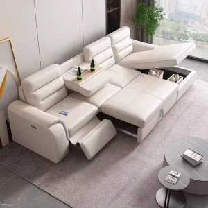 Gedo Italian Modern Luxury Leather Recliner Sofa Reclining Sofa Living Room Furniture