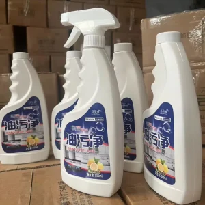 Gentle Effective Non Toxic Kitchen Cleaner Biodegradable Liquid Formula 5% 15% Active Ingredients for All Surfaces Oiled Stain