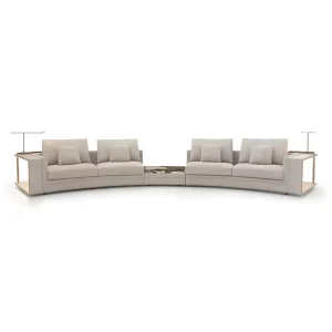 Genuine Leather Sofa for Living Room and Lounge