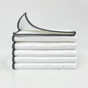Glass Cloth Microfiber 80% polyester and 20% polyamaid Microfiber Cleaning Cloth