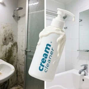 Good Performance Cream Cleaner for Bathroom Mirrors and Glass Shower Doors Household Surfaces Cleans and Prevents Stain