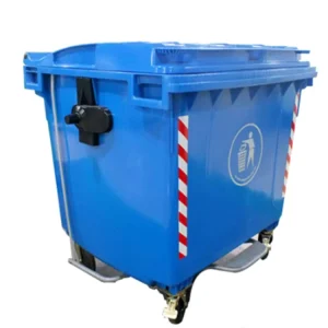 Good Quality Recycling Waste Bins 1100L Trash Can Outdoor Plastic Rubbish Bin