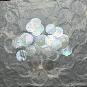 Grade Customizable Eco Friendly 25*0.15MM Polished Natural Shell MOP White Mother Pearl Watch Dial Accessories