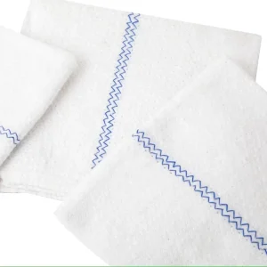 Gray color recycled cotton floor cleaning cloth
