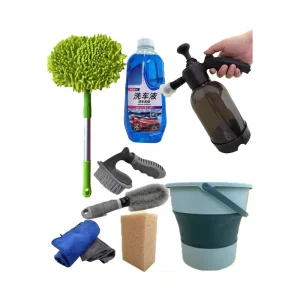Great Utility Outdoor Patio Broom Extendable Handle Soft Bristle Car Wash Mop Dust Wiping Tool for Garden Cleaning Household