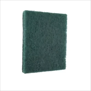Green Eco Friendly Nylon Sponges & Scouring Pads with High Water Absorption for Effective Kitchen Cleaning