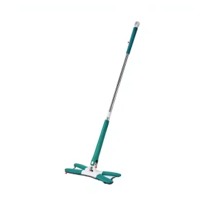 Green Hands Free Flat Mop Lazy Special Wet and Dry Dual Use Household One Mop Clean Efficient Floor Cleaning Tool