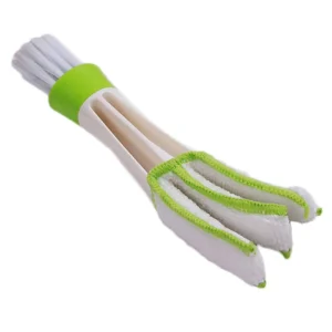Green & White ABS PP Car Wash Brush Set for Auto Detailing and Wheel Cleaning