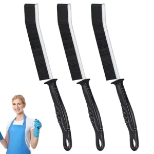 Grout Gap Cleaning Brush Kitchen Toilet Tile Joints Dead Angle Hard Bristle Brushes Long Handle Narrow Gap Cleaner PP