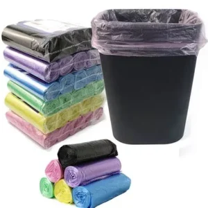 HDPE Garbage Bags on Roll for Hotel Office and Industrial Use