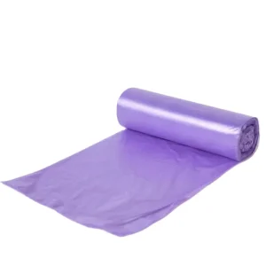HDPE Plastic Flat Opening Garbage Packaging Bags Supplier China OEM Customized Logo Industrial Surface Packing