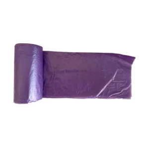 HL 650 PE Black Heavy Duty 13 30 Gallon Side Gusset Trash Bags with Heat Seal & Recyclable