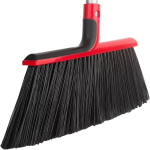 HQ2089 Stainless Steel Broom with Detachable Handle PET Fine Length Bristles Angle Dustpan for Home Use