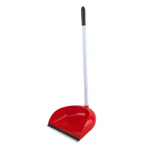 HQ7008 Detachable Stainless Steel Handle Broom Dustpan Set with PET Broom Head Plastic Construction Home Use