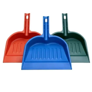 HQ7888 Home Use Heavy Duty Plastic Dustpan with 22mm Dia. Soft PET Broom Hand Style