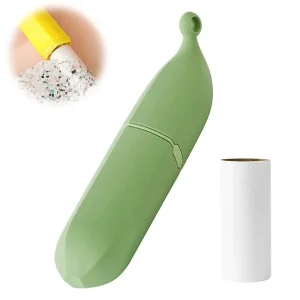 Hair Remover Banana Lint Roller Double Sided Brush Clothes Dust Removal Home Tool