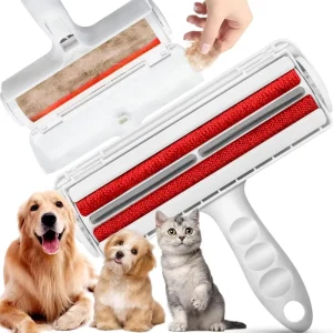 Hair Remover Roller Sticky Reusable Lint Dog Cat Brush Removal Portable Plastic Animal Self Cleaning Roller