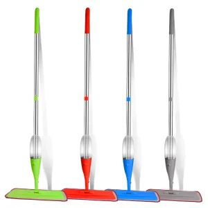 Hand Free Spray Mop 360 Degree Rotating Flat Mop for Efficient Household Floor Cleaning with Microfiber Pads