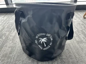 Hand-held PVC Mesh Fabric 10L/20L Folding Bucket for Outdoor Car Vegetable Washing Climbing & Fishing Portable Multi-function
