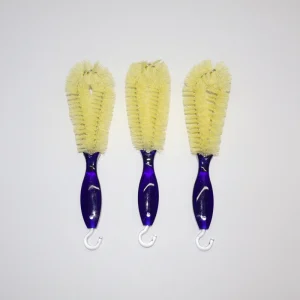 Handheld Plastic Cup & Water Bottle Cleaning Brush with Soft Bristles and Hanging Loop for Kitchen Use
