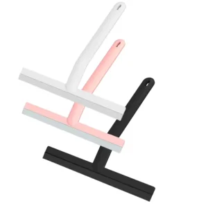 Handle Window Cleaner Squeegee Double-Side Clean Brush Mop 360 Rotatable Glass Wiper Scraper Cleaning Tool