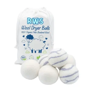 Handmade 100% New Zealand Wool Dryer Balls Natural Fabric Softener Reusable Laundry Balls & Discs