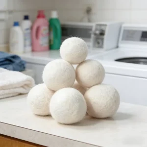 Handmade 100% New Zealand Wool Dryer Laundry Balls in Stock Laundry Drying Balls for Washing Machine