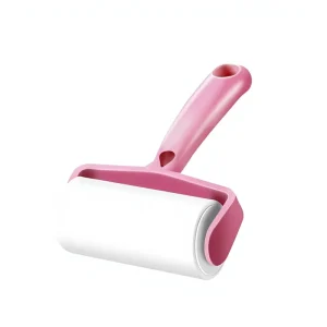 Handmade Animal Pattern Lint Roller with Refillable Rolls for Pet Hair Removal