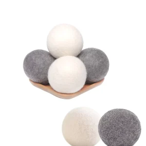Handmade UK Organic Merino Wool Dryer Balls Natural Eco Friendly Alternative Fabric for Dryer Storage Hot Laundry Discs