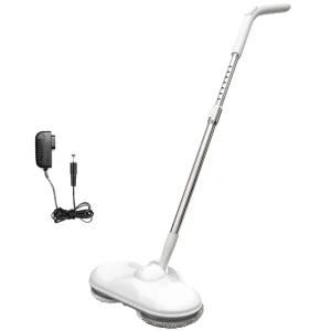 Hands Free Electric Spin Mop with Automatic Washing Bucket Powerful Rotating Floor Cleaning System