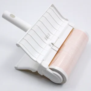 Handy Lightweight Lint Roller with Plastic Extension Handle Large Surface Manual Carpet Brushes