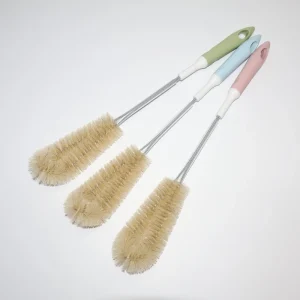 Hanging Natural Bristle Water Bottle Cleaning Brush Suitable for Wine Bottles Water Buckets Household Cleaning
