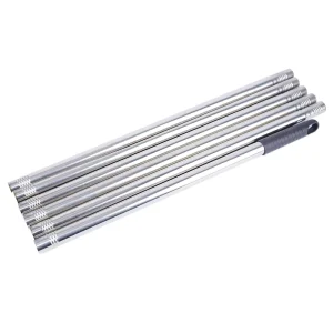 Haozhuo Stainless Steel Sustainable Multi-Purpose Practical Telescopic Extension Rod 22mm Diameter 2ft 3.6ft Cleaning Tool