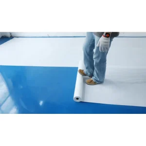 Hard Surface Cover Self-Adhesive Floor Cover Fully Waterproof Protective Barrier Against Liquid Discharges Paint Varnish Oil