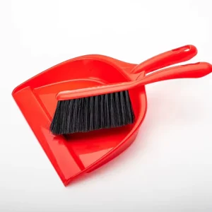 HeLe Mini Portable Desktop Sweep Broom Dustpan Set PP PET Broom Head Dustpan Sustainable Customizable Logo Color