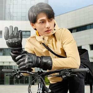 Heated Gloves Aerogel Insulation Cotton 3 Temp 35-60℃ Shock Absorbing Material for Motorcycle Outdoor Work