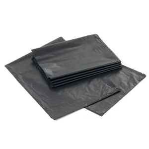 Heavy Duty 45 Gallon Strong Plastic Flat Seal Bottom Individual Pack Trash Bin Liner Packaging Garbage Bag