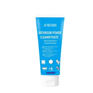 Heavy Duty Bathroom Cleaner Paste Removes Soap Scum From Shower Doors Faucets Fresh Ocean Scent Anti Mildew Protection 150g