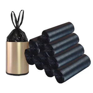 Heavy Duty Black Trash Bags Extra Thick Large Plastic Garbage Bags Leakproof Waste Bin Liners for Kitchen Home Office