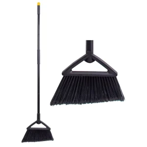 Heavy Duty Broom Commercial Angle Broom with Long Handle for Rough Surface