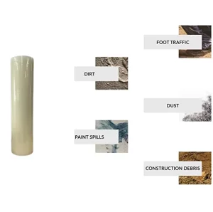 Heavy Duty Carpet Covering Protection for Stairs Floor Easy Removal Protect Your Home While Moving Self Adhesive Carpet Film